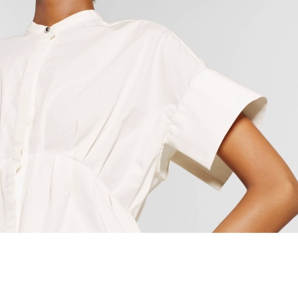 Victoria BeckhamXTarget poplin waist top - Picture 3 of 7